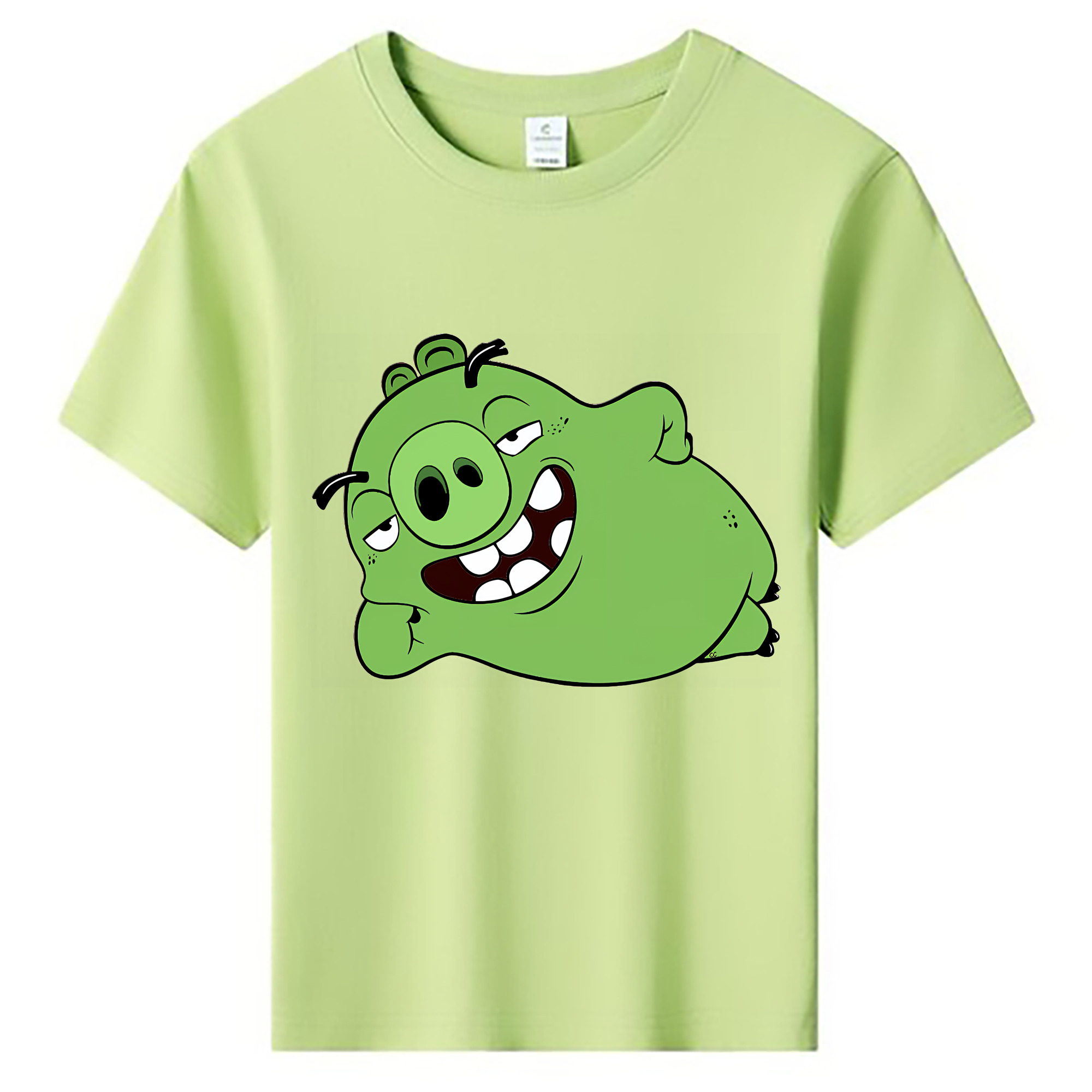 （画像用） Angry Birds アングリーバード 綿100％キッズTシャツ（フロントプリント）